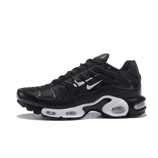 Air Max Plus Tn Svart and Vit Män Skor Air Max Plus Tn Svart and Vit Män Skor