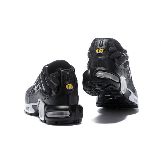 Air Max Plus Tn Svart and Vit Män Skor Air Max Plus Tn Svart and Vit Män Skor