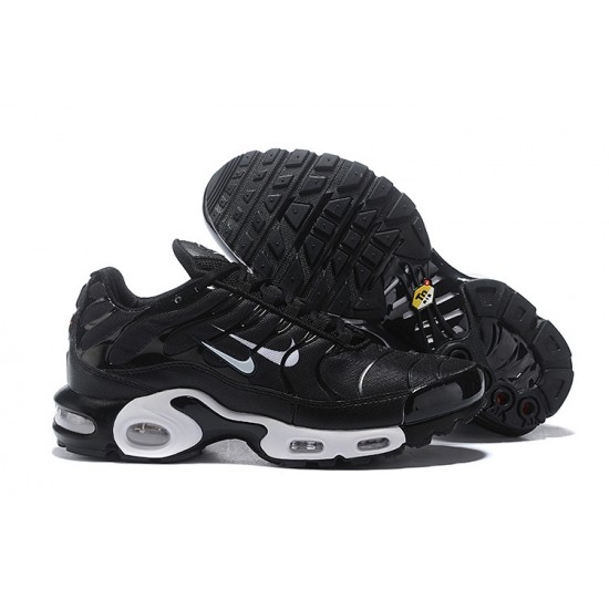 Air Max Plus Tn Svart and Vit Män Skor Air Max Plus Tn Svart and Vit Män Skor