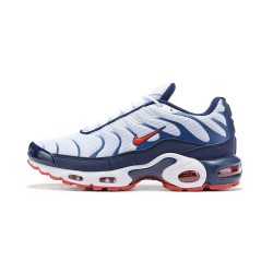Air Max Plus Tn QS Vit Blå and Röd Män Skor