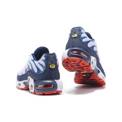 Air Max Plus Tn QS Vit Blå and Röd Män Skor