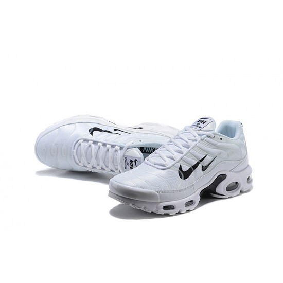 Air Max Plus Tn Vit Svart Män Skor Air Max Plus Tn Vit Svart Män Skor