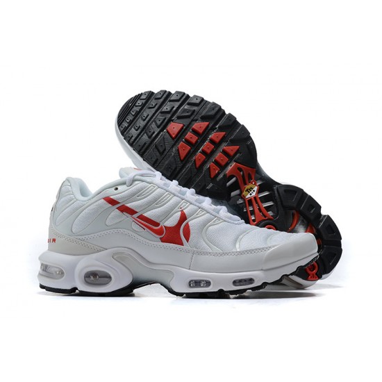 Air Max Plus Tn Vit Röd CU3454-100 Män Skor Air Max Plus Tn Vit Röd CU3454-100 Män Skor