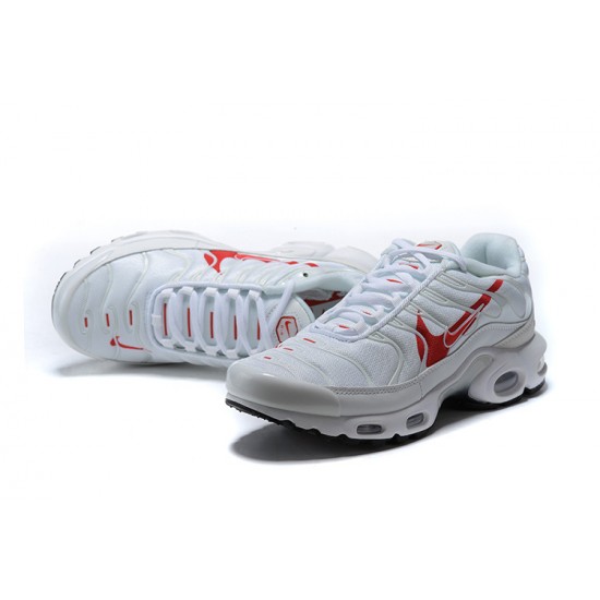 Air Max Plus Tn Vit Röd CU3454-100 Män Skor Air Max Plus Tn Vit Röd CU3454-100 Män Skor