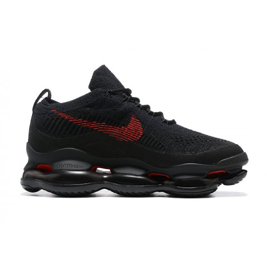 Air Max Scorpion Svart and Röd Män Skor