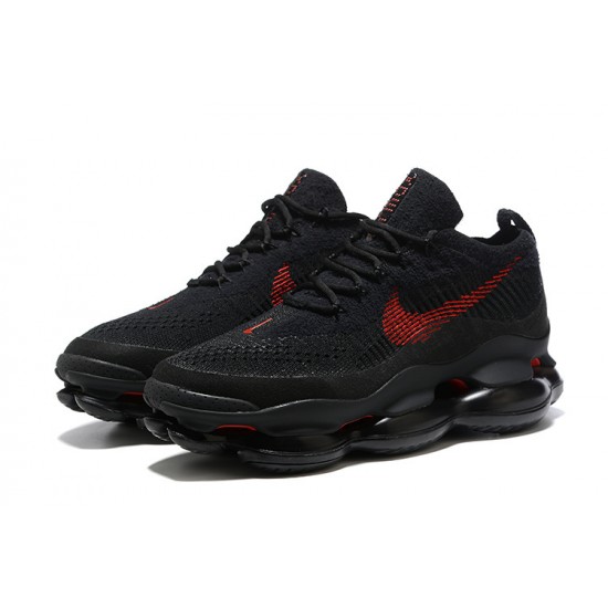 Air Max Scorpion Svart and Röd Män Skor