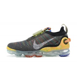 Air VaporMax 2020 Flyknit Grå Gul CJ6740-002 Kvinnor/Män Skor