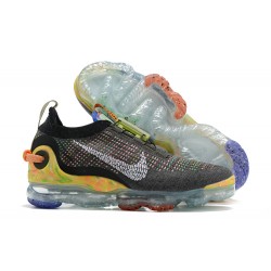 Air VaporMax 2020 Flyknit Grå Gul CJ6740-002 Kvinnor/Män Skor