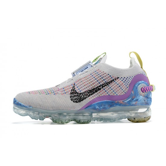 Air VaporMax 2020 Flyknit Vit Purpl CJ6740-001 Kvinnor/Män Skore Air VaporMax 2020 Flyknit Vit Purpl CJ6740-001 Kvinnor/Män Skore