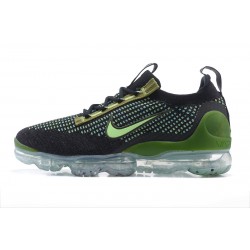 Air VaporMax 2021 Flyknit Svart Grön DQ7640-001 Kvinnor/Män Skor