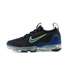 Air VaporMax 2021 Flyknit Svart Grön and Blå Kvinnor/Män Skor