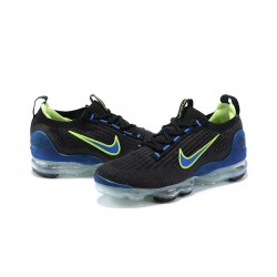 Air VaporMax 2021 Flyknit Svart Grön and Blå Kvinnor/Män Skor