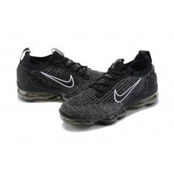 Air VaporMax 2021 Flyknit Svart Grå DC9394-001 Kvinnor/Män Skor
