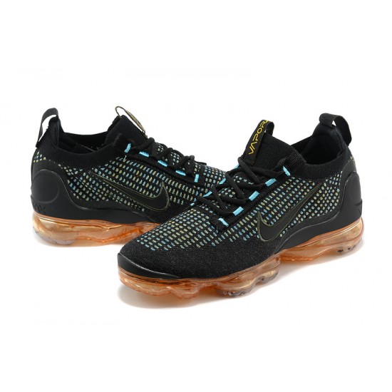 Air VaporMax 2021 Flyknit Svart Orange Kvinnor/Män Skor Air VaporMax 2021 Flyknit Svart Orange Kvinnor/Män Skor