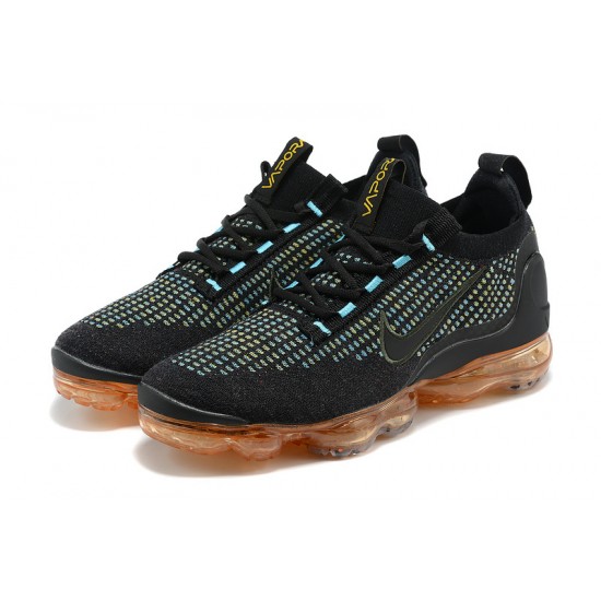 Air VaporMax 2021 Flyknit Svart Orange Kvinnor/Män Skor Air VaporMax 2021 Flyknit Svart Orange Kvinnor/Män Skor