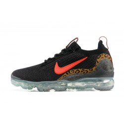 Air VaporMax 2021 Flyknit Svart Röd Kvinnor/Män Skor