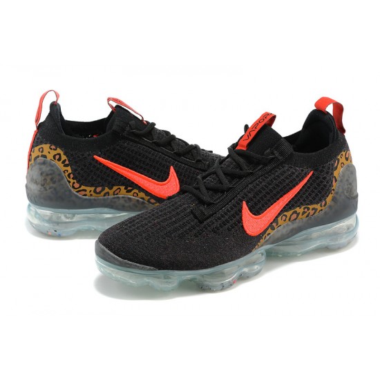 Air VaporMax 2021 Flyknit Svart Röd Kvinnor/Män Skor Air VaporMax 2021 Flyknit Svart Röd Kvinnor/Män Skor