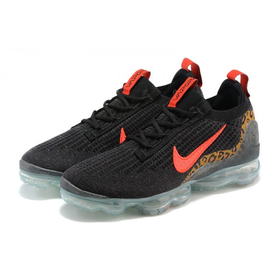 Air VaporMax 2021 Flyknit Svart Röd Kvinnor/Män Skor Air VaporMax 2021 Flyknit Svart Röd Kvinnor/Män Skor