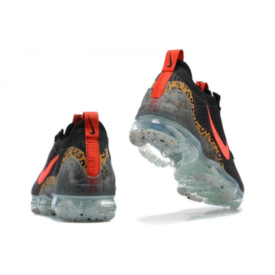 Air VaporMax 2021 Flyknit Svart Röd Kvinnor/Män Skor Air VaporMax 2021 Flyknit Svart Röd Kvinnor/Män Skor