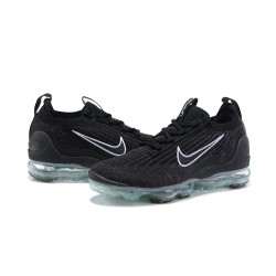 Air VaporMax 2021 Flyknit Svart Vit DC4112-002 Kvinnor/Män Skor