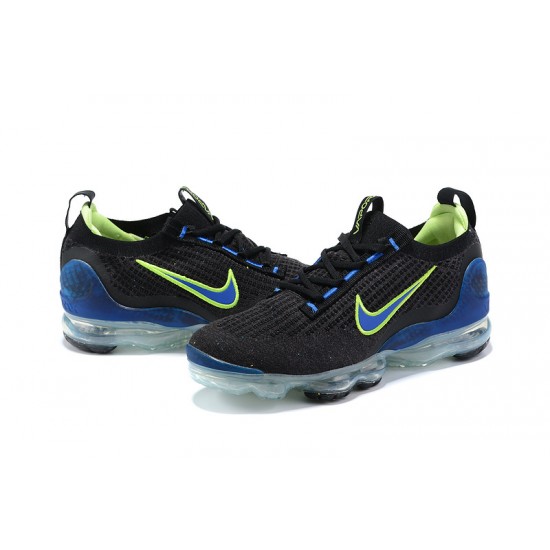 Air VaporMax 2021 Flyknit Blå Svart and Grön Kvinnor/Män Skor Air VaporMax 2021 Flyknit Blå Svart and Grön Kvinnor/Män Skor