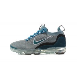 Air VaporMax 2021 Flyknit Blå Grå DC9394-400 Kvinnor/Män Skor