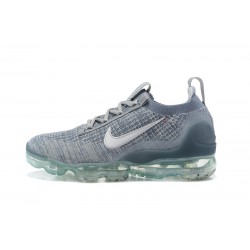 Air VaporMax 2021 Flyknit Grå Blå DH4084-400 Kvinnor/Män Skor