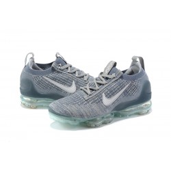 Air VaporMax 2021 Flyknit Grå Blå DH4084-400 Kvinnor/Män Skor