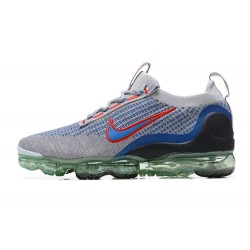 Air VaporMax 2021 Flyknit Grå Blå DX3368-700 Kvinnor/Män Skor