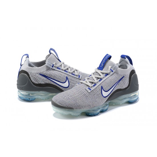 Air VaporMax 2021 Flyknit Grå Blå Kvinnor/Män Skor Air VaporMax 2021 Flyknit Grå Blå Kvinnor/Män Skor