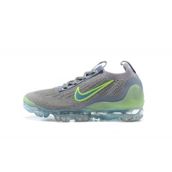 Air VaporMax 2021 Flyknit Grå Grön DH4084-003 Kvinnor/Män Skor