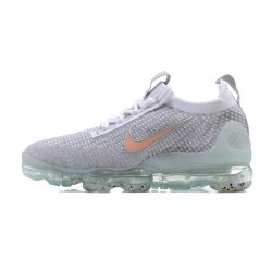 Air VaporMax 2021 Flyknit Grå Orange DH4090-002 Kvinnor/Män Skor