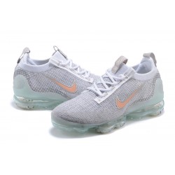 Air VaporMax 2021 Flyknit Grå Orange DH4090-002 Kvinnor/Män Skor