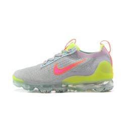 Air VaporMax 2021 Flyknit Grå Rosa DH4088-002 Kvinnor/Män Skor