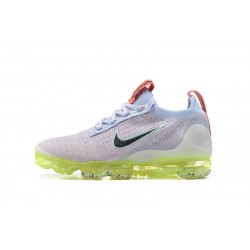 Air VaporMax 2021 Flyknit Grå Gul DC4112-003 Kvinnor/Män Skor