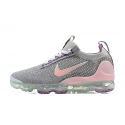 Air VaporMax 2021 Flyknit Grå and Rosa Kvinnor/Män Skor