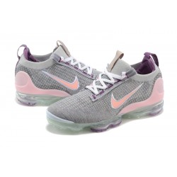 Air VaporMax 2021 Flyknit Grå and Rosa Kvinnor/Män Skor