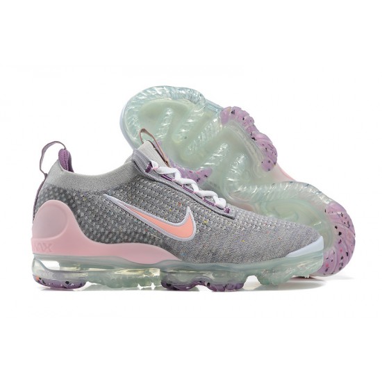 Air VaporMax 2021 Flyknit Grå and Rosa Kvinnor/Män Skor Air VaporMax 2021 Flyknit Grå and Rosa Kvinnor/Män Skor