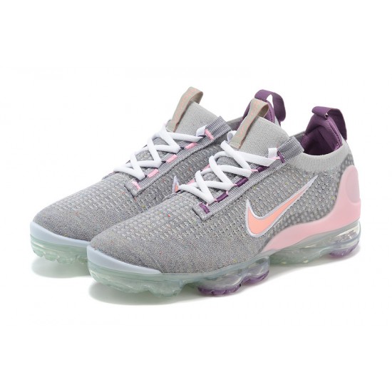 Air VaporMax 2021 Flyknit Grå and Rosa Kvinnor/Män Skor Air VaporMax 2021 Flyknit Grå and Rosa Kvinnor/Män Skor