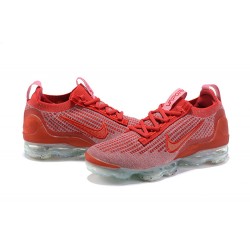 Air VaporMax 2021 Flyknit Röd DC4112-800 Kvinnor/Män Skor