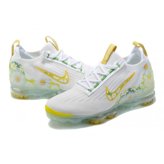 Air VaporMax 2021 Flyknit Vit Gul Kvinnor/Män Skor Air VaporMax 2021 Flyknit Vit Gul Kvinnor/Män Skor