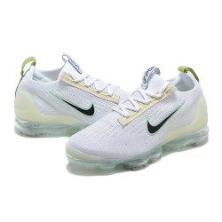 Air VaporMax 2021 Flyknit Vit and Svart Kvinnor/Män Skor