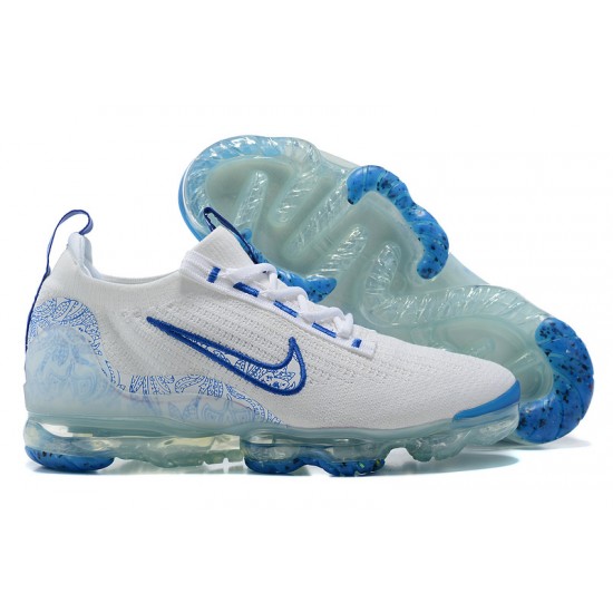 Air VaporMax 2021 Flyknit Vit and Blå Kvinnor/Män Skor Air VaporMax 2021 Flyknit Vit and Blå Kvinnor/Män Skor