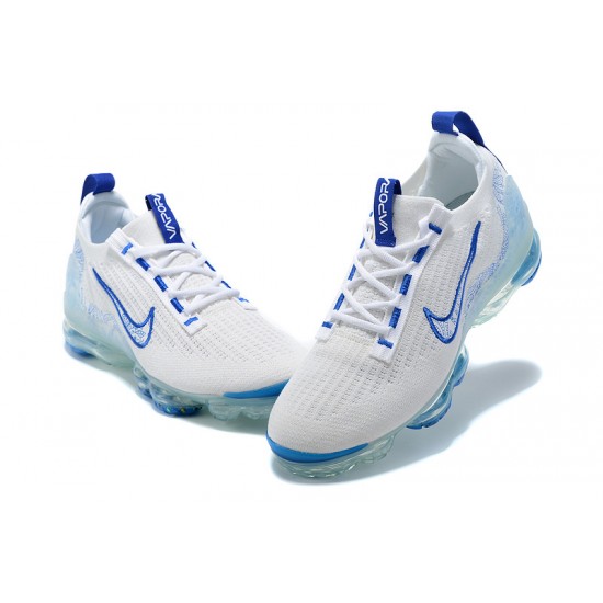 Air VaporMax 2021 Flyknit Vit and Blå Kvinnor/Män Skor Air VaporMax 2021 Flyknit Vit and Blå Kvinnor/Män Skor