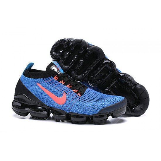 Air VaporMax Flyknit 3 Svart Blå AJ6900-015 Kvinnor/Män Skor