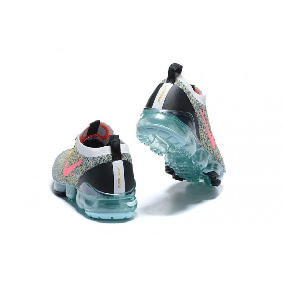 Air VaporMax Flyknit 3 Svart Grön AJ6910-104 Kvinnor/Män Skor
