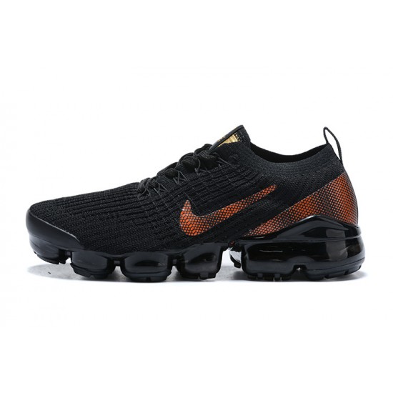 Air VaporMax Flyknit 3 Svart Röd CU1926-001 Kvinnor/Män Skor