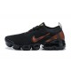 Air VaporMax Flyknit 3 Svart Röd CU1926-001 Kvinnor/Män Skor