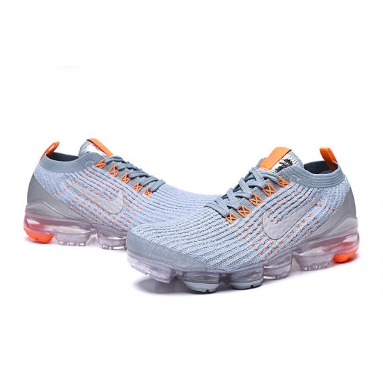 Air VaporMax Flyknit 3 Grå Orange AJ6900-003 Kvinnor/Män Skor
