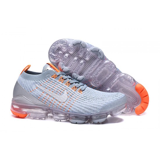 Air VaporMax Flyknit 3 Grå Orange AJ6900-003 Kvinnor/Män Skor